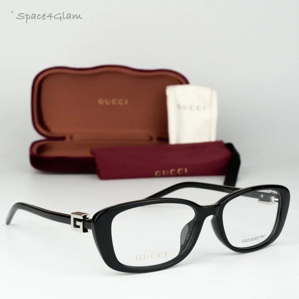 Gucci Women Eyeglasses Black Demo Square GG1685OK 001 BRAND NEW